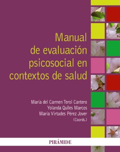Tapa de Manual de evaluación psicosocial en contextos de salud