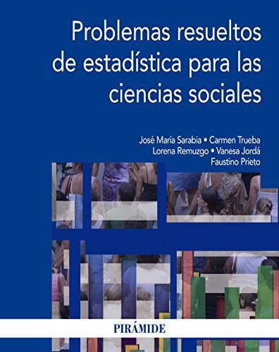 Tapa de Problemas resueltos de estadística para las ciencias sociales