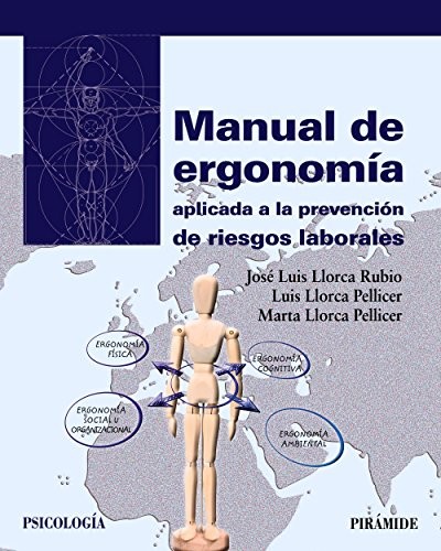 Tapa de Manual de ergonomía : aplicada a la prevención de riesgos laborales