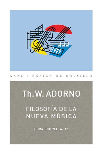 Tapa de Filosofía de la nueva música