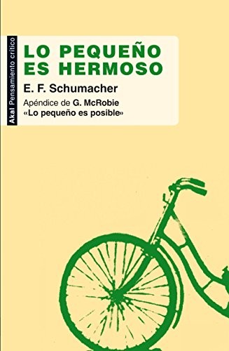 Tapa de Lo pequeño es hermoso