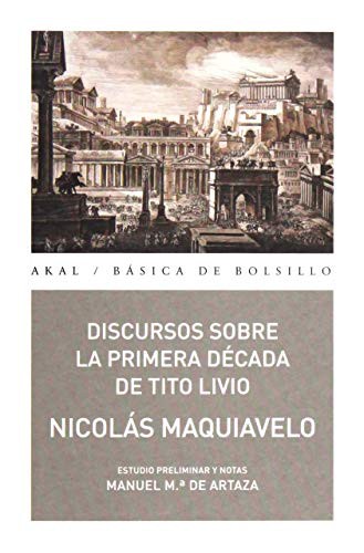 Tapa de Discursos sobre la primera década de Tito Livio