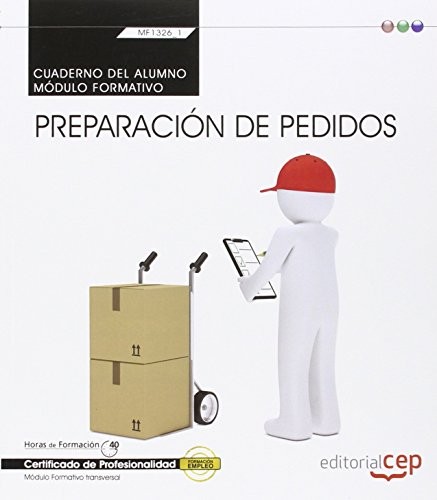 Tapa de Cuaderno del alumno : preparación de pedidos (Transversal) (MF1326_1)