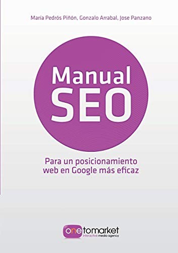 Tapa de Manual SEO : posicionamiento web en Google para un marketing más eficaz