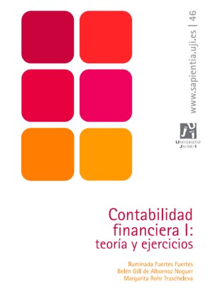 Tapa de Contabilidad financiera.