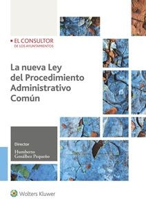 Tapa de La nueva ley de procedimiento administrativo común