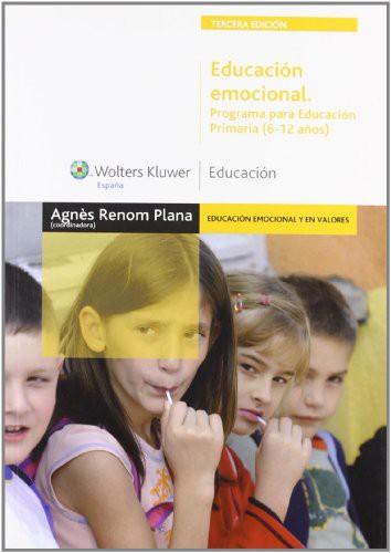 Tapa de Educación emocional: programa para educación primaria (6-12 años)