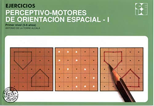 Tapa de Ejercicios perceptivo-motores de orientación espacial. Primer nivel (5-6 años)