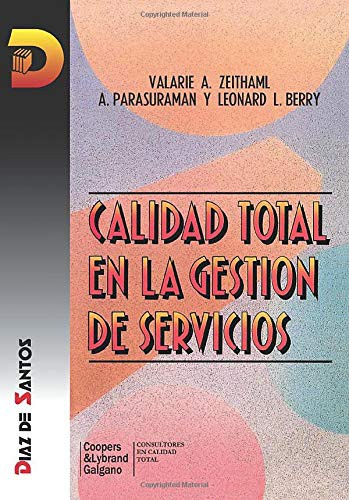 Tapa de Calidad total en la gestión de servicios