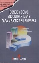 Tapa de Dónde y cómo encontrar ideas para mejorar su empresa?