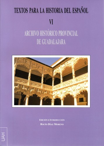 Tapa de Textos para la historia del español VI