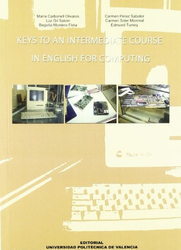 Tapa de Keys to an intermediate course in english for computing