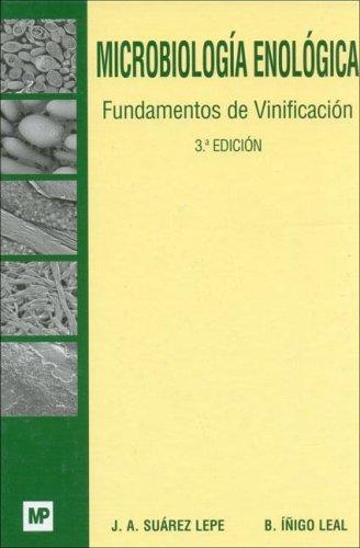 Tapa de Microbiología enológica fundamentos de vinificación