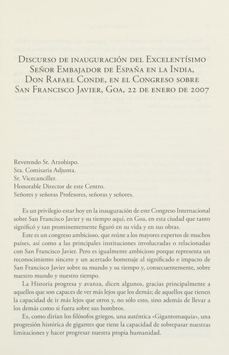 Tapa de Misión y aventura : San Francisco Javier, sol en Oriente