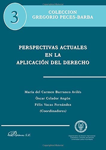 Tapa de Perspectivas actuales en la aplicación del derecho