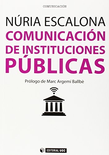 Tapa de Comunicación de instituciones públicas
