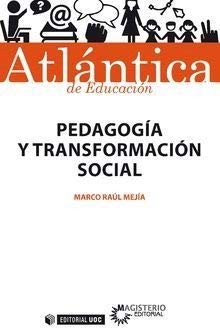 Tapa de Pedagogía y transformación social