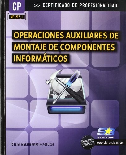 Tapa de Operaciones auxiliares de montaje de componentes informáticos