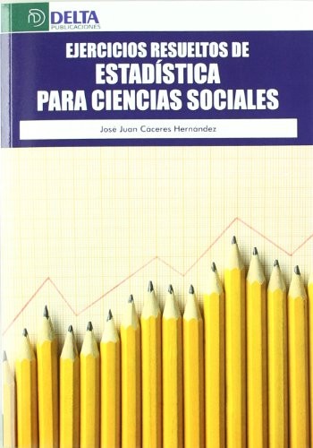 Tapa de Ejercicios resueltos de estadística para ciencias sociales