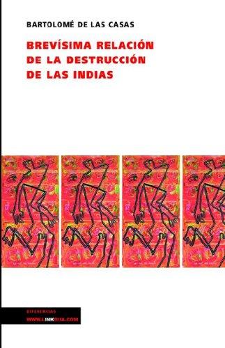 Tapa de Brevisima relación de la destrucción de las Indias