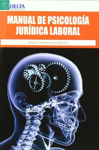 Tapa de Manual de psicología jurídica laboral