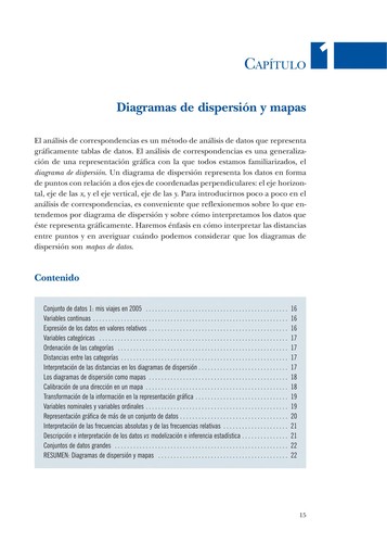 Tapa de La práctica del análisis de correspondencias