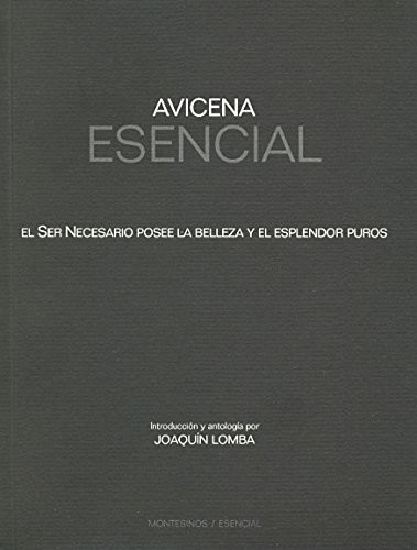 Tapa de Avicena esencial : el ser necesario posee la belleza y el esplendor puros