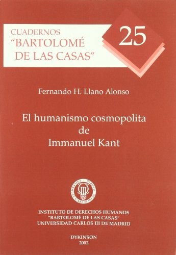 Tapa de El humanismo cosmopolita de Immanuel Kant