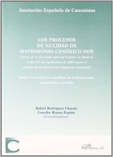 Tapa de Los procesos de nulidad de matrimonio canónico hoy