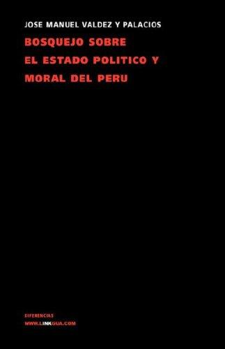 Tapa de Bosquejo sobre el estado político y moral del Perú