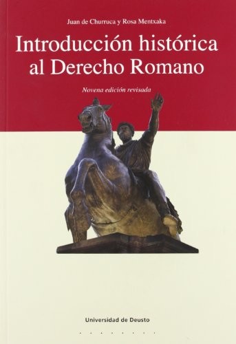 Tapa de Introducción histórica al derecho romano