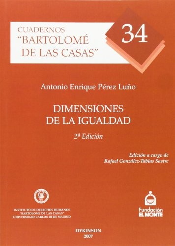Tapa de Dimensiones de la igualdad