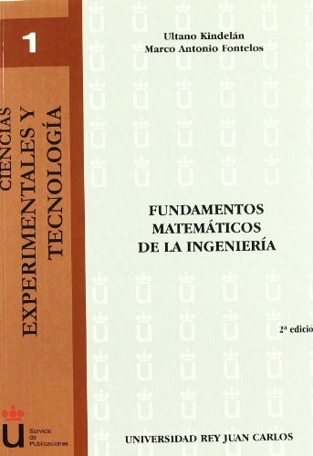 Tapa de Fundamentos matemáticos de la ingeniería /