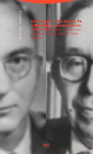 Tapa de Fe y filosofía correspondencia 1934-1964