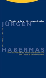 Tapa de Teoría de la acción comunicativa.