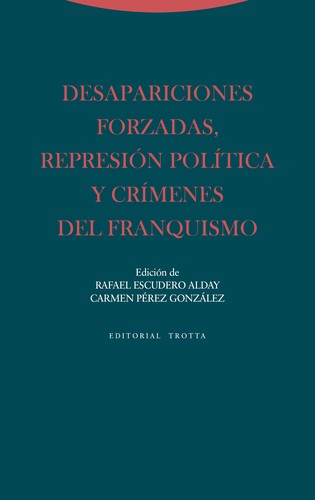 Tapa de Desapariciones forzadas, represión política y crímenes del franquismo