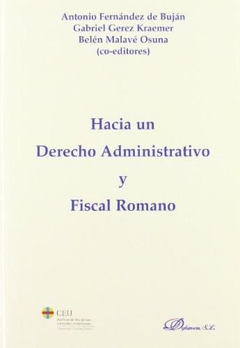 Tapa de Hacia un derecho administrativo y fiscal romano