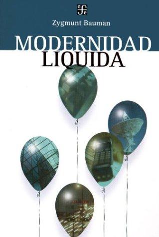 Tapa de Modernidad líquida