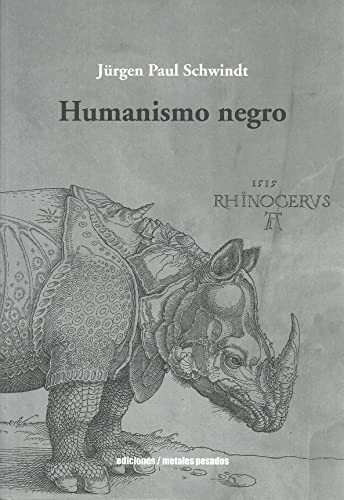 Tapa de Humanismo negro