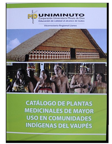 Tapa de Catálogo de plantas medicinales de mayor uso en comunidades indígenas del Vaupés