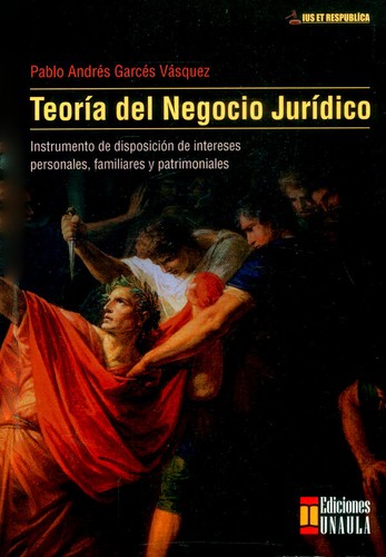 Tapa de Teoría del negocio jurídico : instrumento de disposición de intereses personales, familiares y patrimoniales