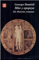 Tapa de Mito y epopeya, III : historias romanas