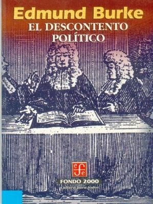 Tapa de El descontento político