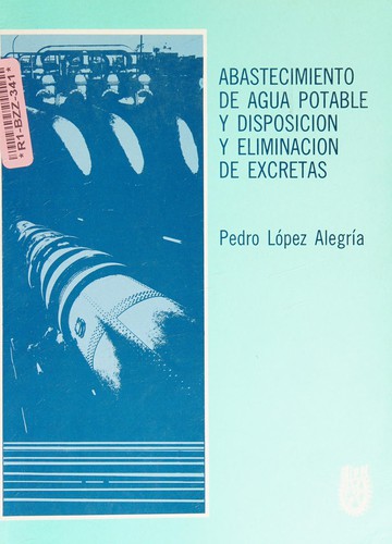 Tapa de Abastecimiento de agua potable y disposición y eliminación de excretas