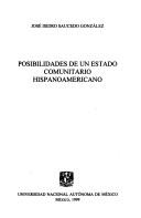 Tapa de Posibilidades de un Estado comunitario hispanoamericano