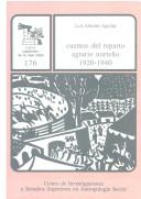 Tapa de Cuentas del reparto agrario norteño, 1920-1940