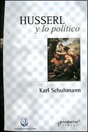 Tapa de Husserl y lo político : la filosofía housserliana del Estado