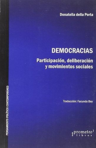 Tapa de Democracias. Participación, deliberación y movimientos sociales